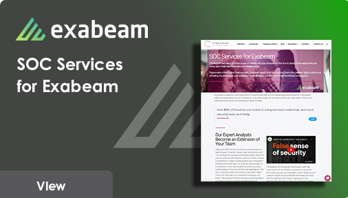 Resources SOC Services for Exabeam