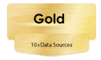 Gold Service Level with 10 plus data sources